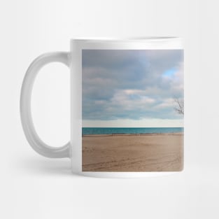 A tree by the lake. Mug